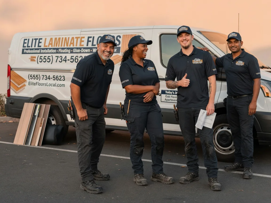 Laminate flooring installation company in Germantown, OH